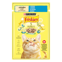 Friskies® Adult, u umaku s lososom mokra hrana za mačke