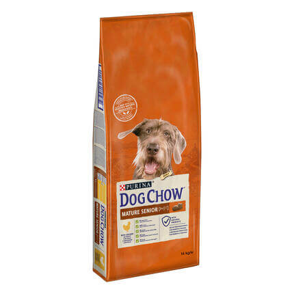 DOG CHOW Mature Senior, s piletinom, suha hrana za starije pse