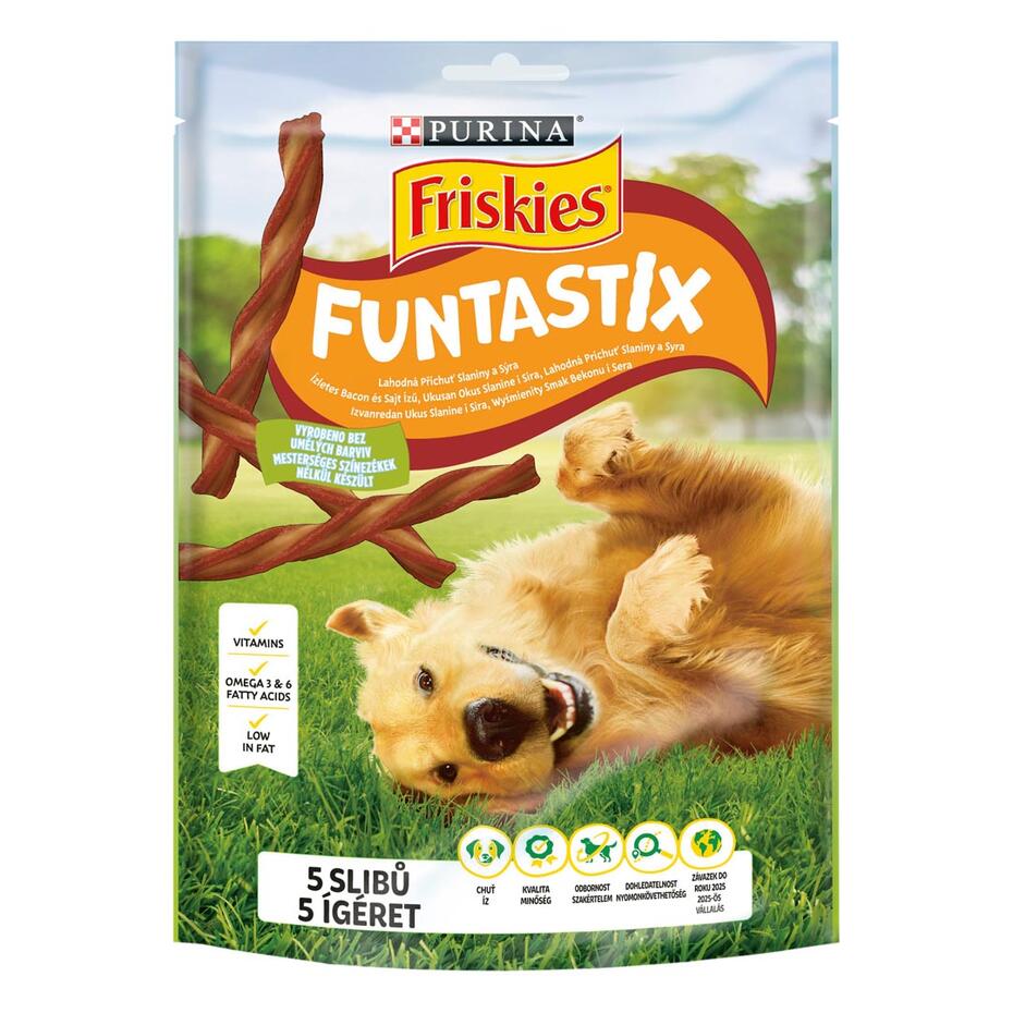 Friskies Funtastix, okus slanine i sira, poslastica