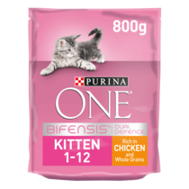 PURINA ONE® Kitten Chicken and Whole Grains Dry Cat Food