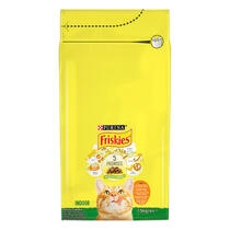 Friskies® Indoor, ukusna kombinacija piletine i puretine, s povrćem