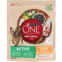 Purina ONE® Mini Active, bogata piletinom, s rižom