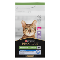 PURINA® PRO PLAN® Sterilised LONGEVIS® 7+, bogata puretinom, suha hrana za starije mačke