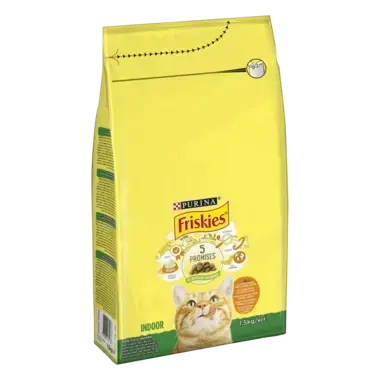 Friskies® Indoor, ukusna kombinacija piletine i puretine, s povrćem