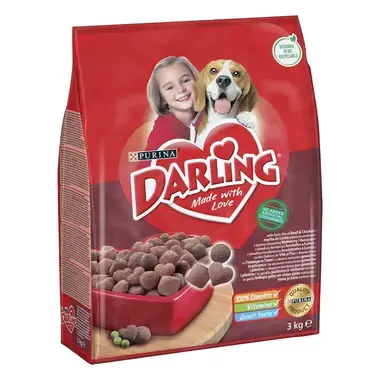 Darling Adult, govedina, piletina i povrće, suha hrana za pse