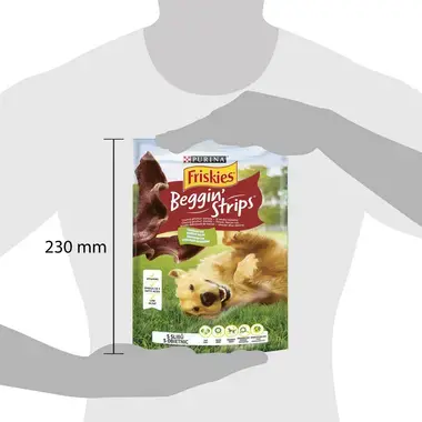 FRISKIES®Beggin' Strips, okus slanine, poslastica
