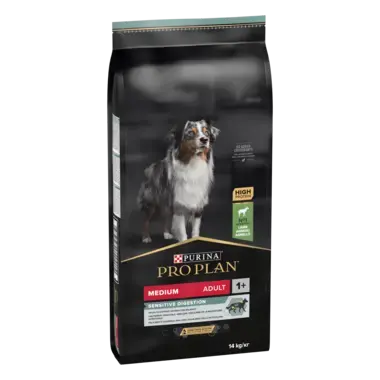 PURINA® PRO PLAN® Adult Sensitive Digestion, suha hrana za pse, srednja veličina, bogata janjetinom