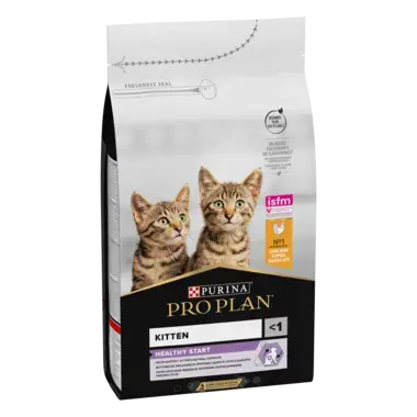 PURINA® PRO PLAN® Kitten Healthy Start, bogato piletinom, suha hrana za mačiće 1-12 mjeseci