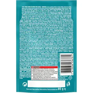 PURINA ONE® INDOOR FORMULA mini fileti u umaku s tunom i mahunama