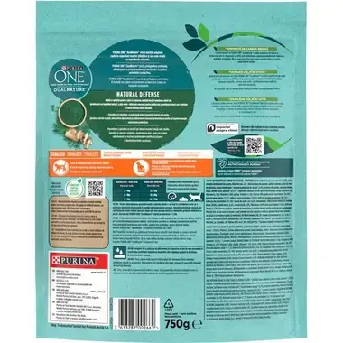 PURINA ONE® Dual Nature za Sterilizirane Mačke Bogata Lososom
