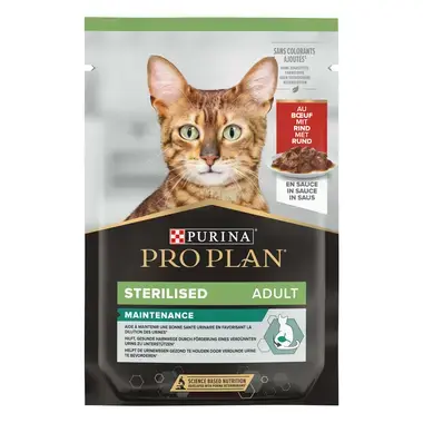 PURINA® PRO PLAN® Sterilised Maintenance s govedinom, mokra hrana za mačke