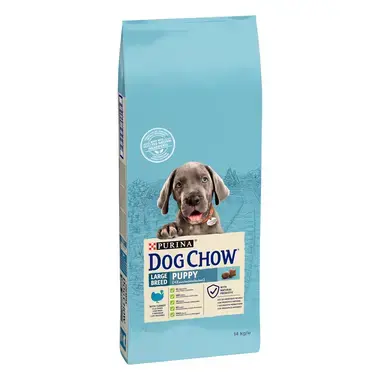 DOG CHOW Junior, s puretinom, suha hrana za štence