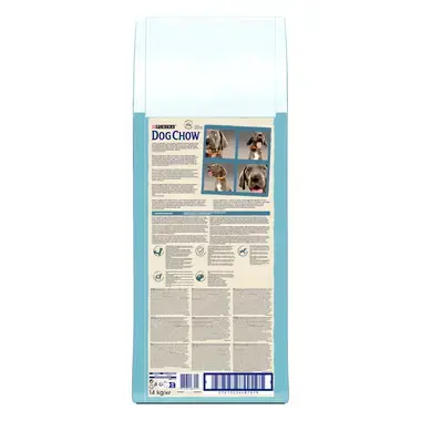 Purina Dog Chow velike rase štenci pozadina