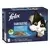 FELIX Fantastic Riblji Multipack Meni s tunom/ lososom/ bakalarom/ iverkom u želeu, mokra hrana za mačke
