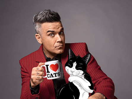 “Naše dvije mačke su Priscilla i Elvis. Priscilla je prava kraljica, a Elvis je prilično drzak.”